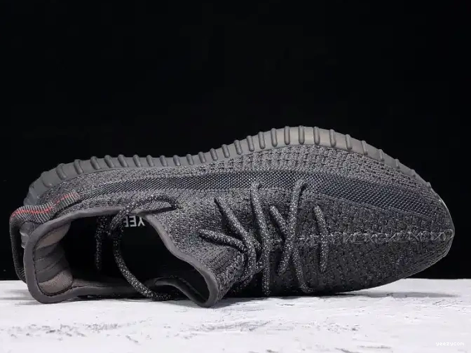 FU9007 Yeezy - V2 Black Boost Static Adidas (Reflective) 350 0617